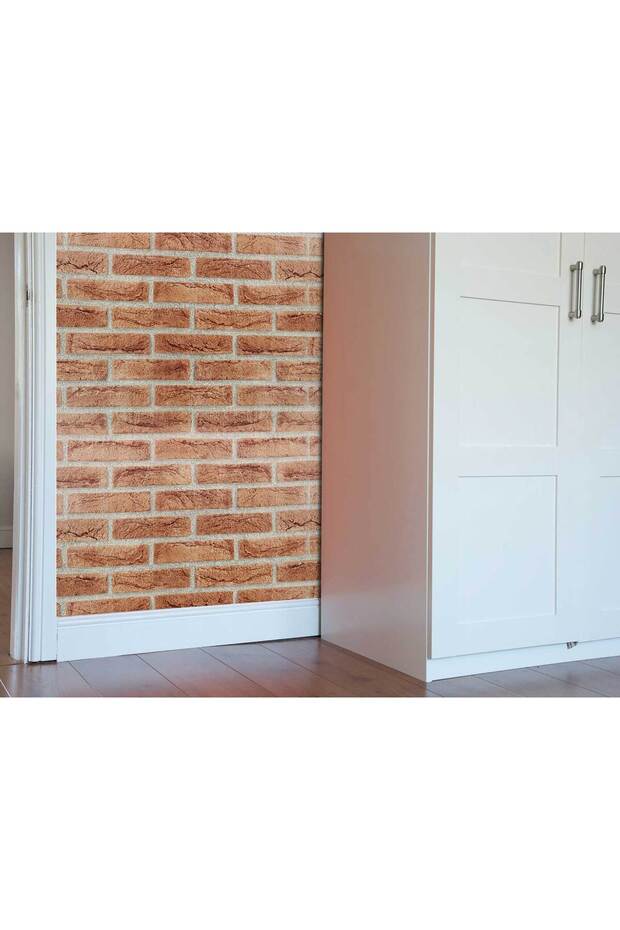 176-0221 Tuğla Desen Kendinden Yapışkanlı Folyo ( 45 cm x 1 mt ) - 5