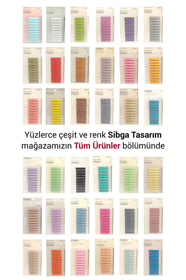 Transparan Süper Şeffaf Yapışkanlı Kare Postit Karenot 50 Yaprak - 5