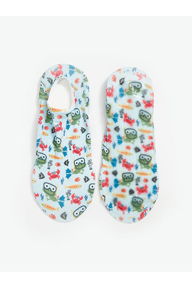 Sparkling Choices from Shining Store |   Patterned Boy's Booties Socks - 2