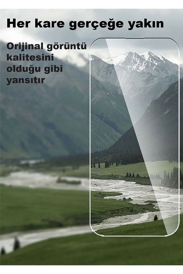 iPhone 14 Pro Max 6.7" Kırılmaz Cam 3 Adet Temperli Şeffaf Ekran Koruyucu(3'Lü Paket) - 4