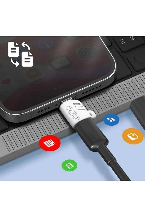 Micro USB - Lightning iPhone Dönüştürücü OTG Mini Adaptör - 2