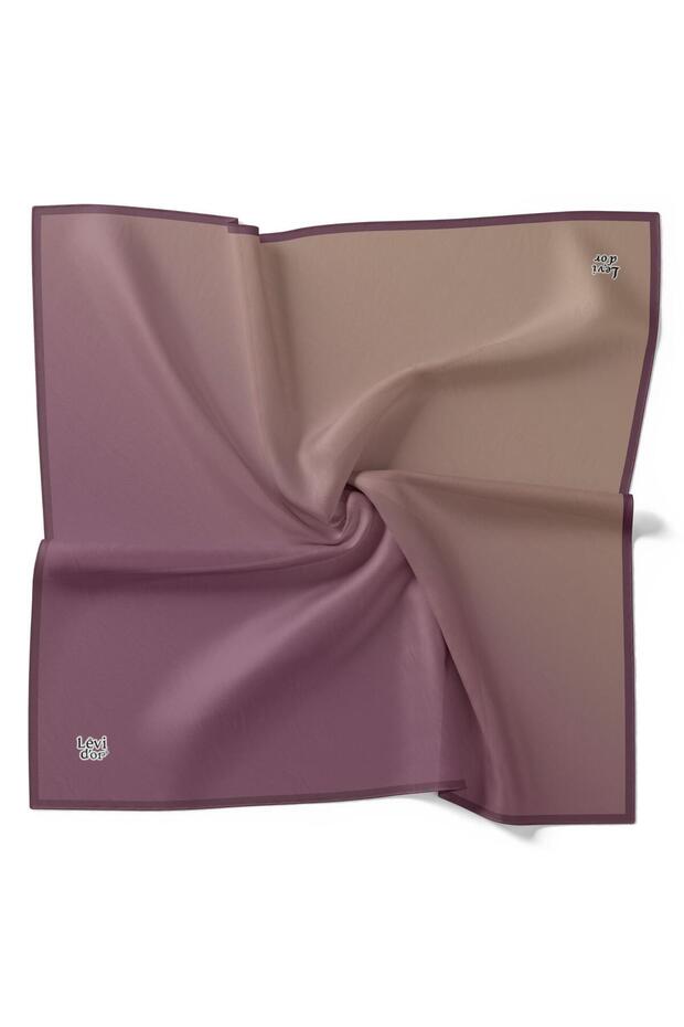 Gradient Pattern Sparkling Crystal Scarf - 3