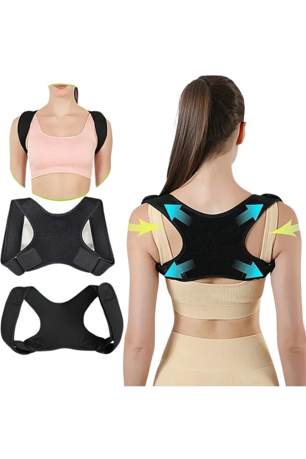 Upright Posture Corset Preventer Women Men Upright Stand Waist Shoulder Back Apparatus Sports Corset Vest
