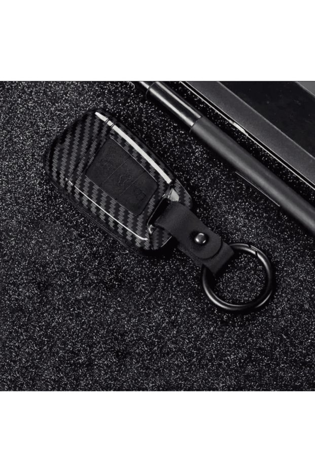 Black Carbon Key Case for Volkswagen Passat B8 / Superb / Kodiaq