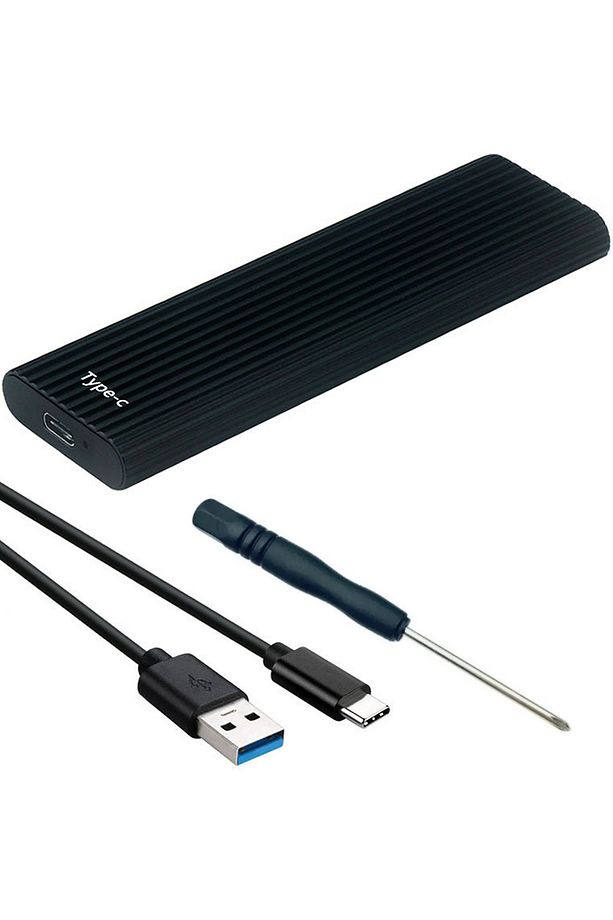 3143 Usb 3.1 Type C To Pci-e Express Nvme Ssd M.2 M-key Hard Disk Kutusu - 1