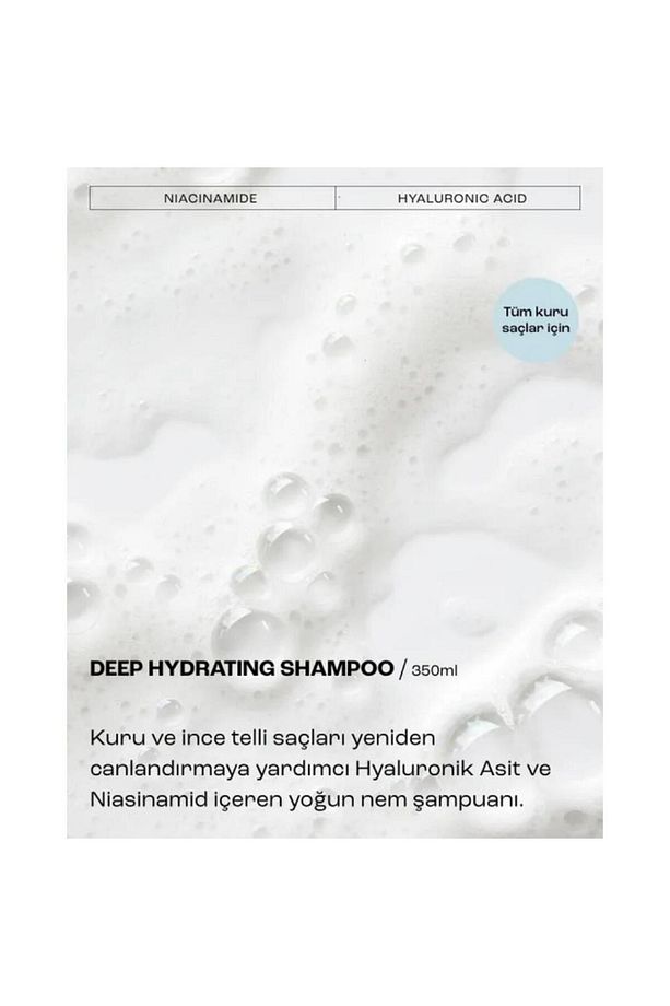 Deep Hydrating Kuru Saçlar Için Yoğun Nemlendirici Şampuan 350ml - 2