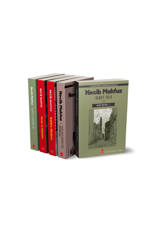 Necib Mahfuz Seti (SARAY YOLU , CEBELAVİ SOKAĞI'NIN ÇOCUKLARI , KAHİRE MODERN , HIRSIZ VE KÖPEKLER)