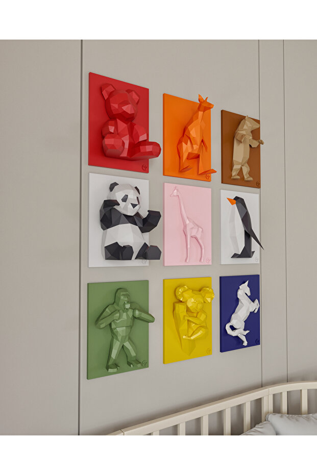 Duvar panosu panda - 2