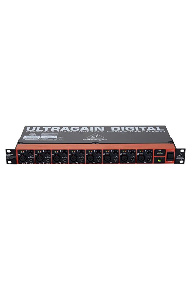 Audio Interface with Ada8200 Midasi Microphone Preamplifier - 1
