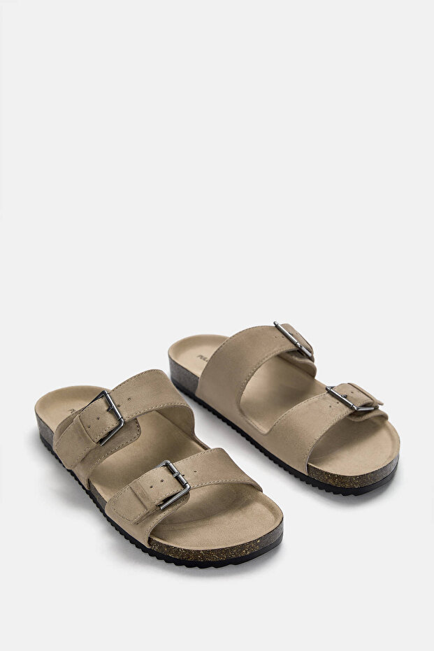 صندل مسطح مع مشبك - 4