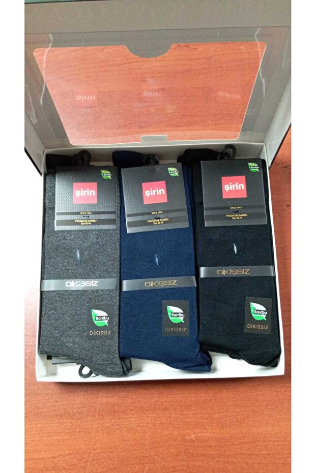 Şirin 8230 Erkek Bambu Çorap - 1
