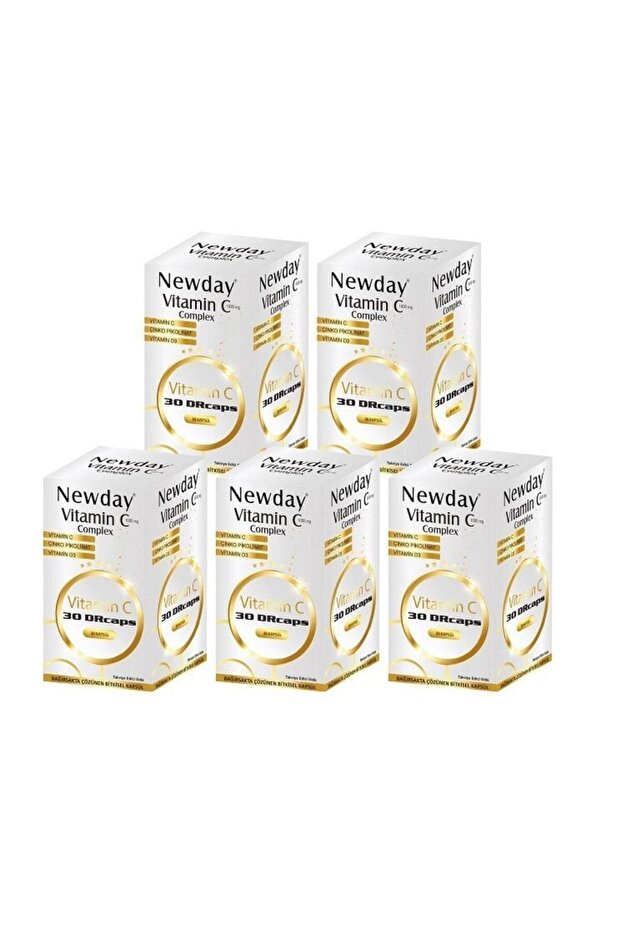 Vitamın C Complex Kapsül 5x - 5