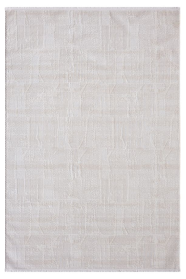 Kadifem KD003 Krem Yumuşak Dokulu Salon Mutfak Koridor Oturma Odası Yolluk Halı Makine Halısı - 3