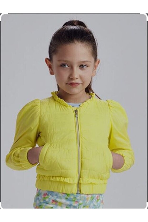 Female Child Raincoat Windbreaker 3482
