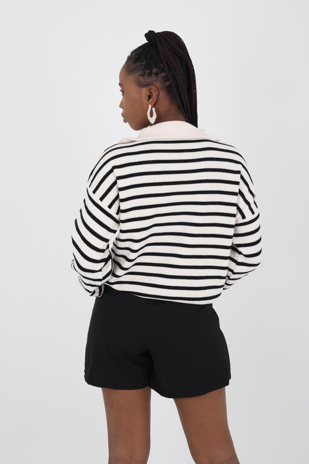 PULLOR TRICOAT OVERSIZE CU DUNGA - 2