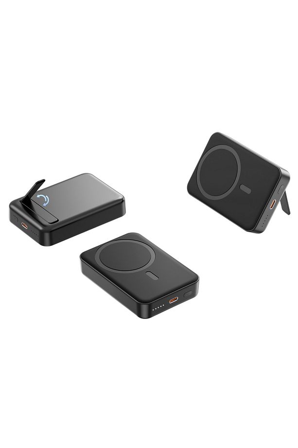 Nt-pw32 15w 20w Pd 10000 Mah Magsafe Taşınabilir Hızlı Kablosuz Şarj Aleti Powerbank - Siyah - 2