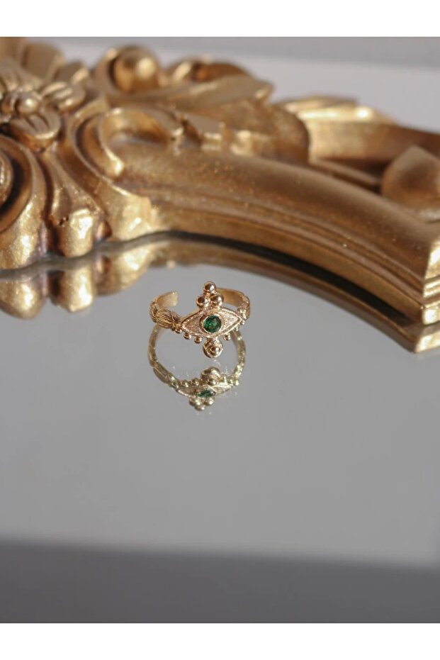 Green Mystic Eye Ring-Green Eye Mystic Ring