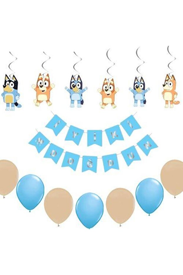 Bluey party supplies set economical