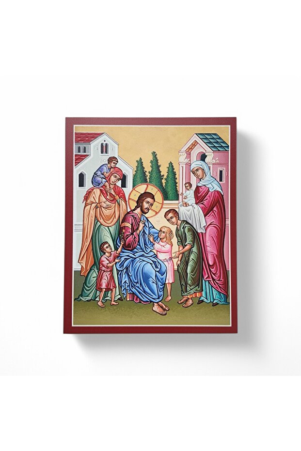 İsa ve Çocuklar İkona - 2