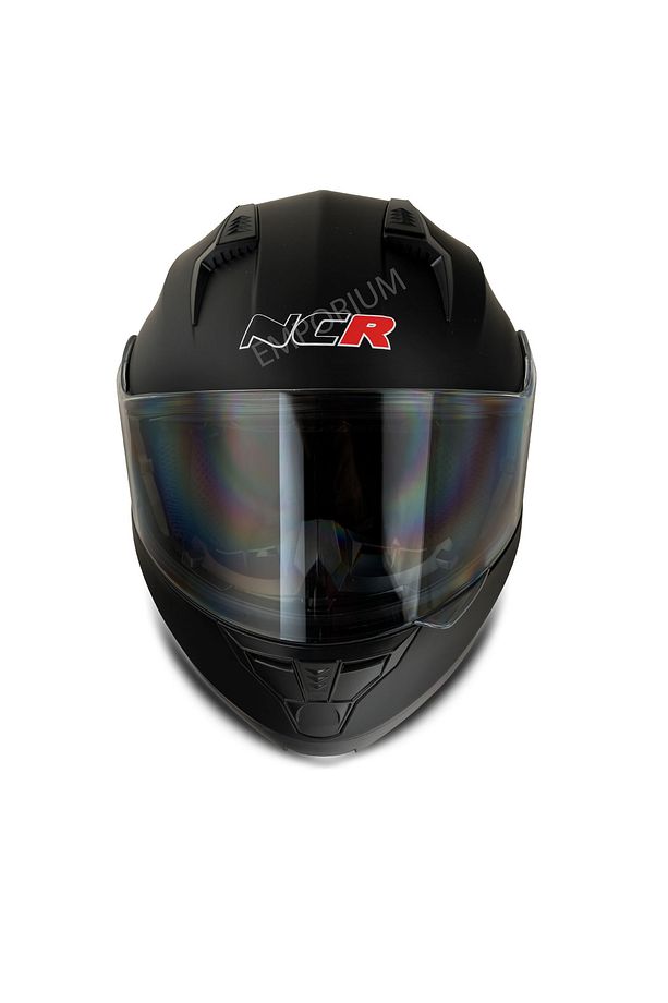 ICON Çene Açılır Mat Siyah Kask - 3
