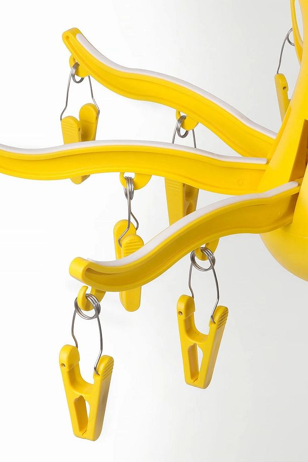 İç Çamaşırı Çorap Kurutma Askısı 16 Mandallı Pratik Kurutmalık 40cm DB018 - 5