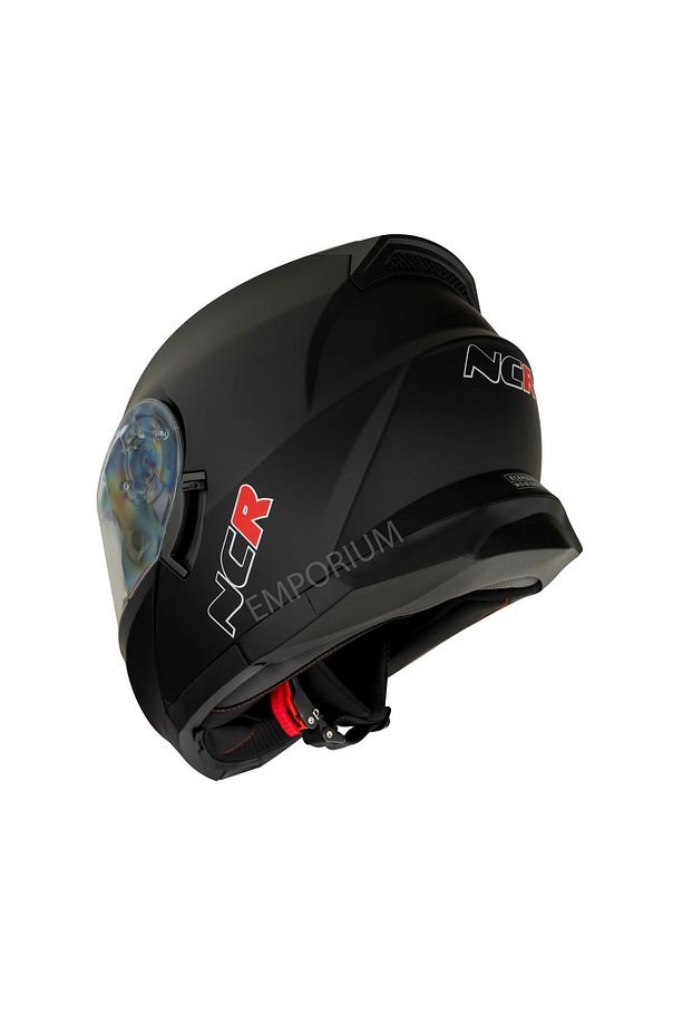 ICON Çene Açılır Mat Siyah Kask - 5
