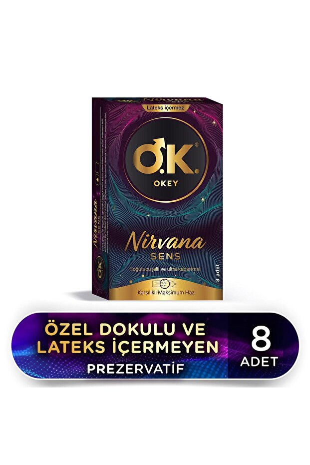 Nirvana Sens Prezervatif 8'li-