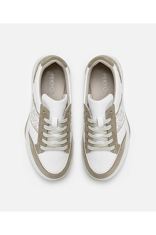 Monogram desen mix sneaker - 5