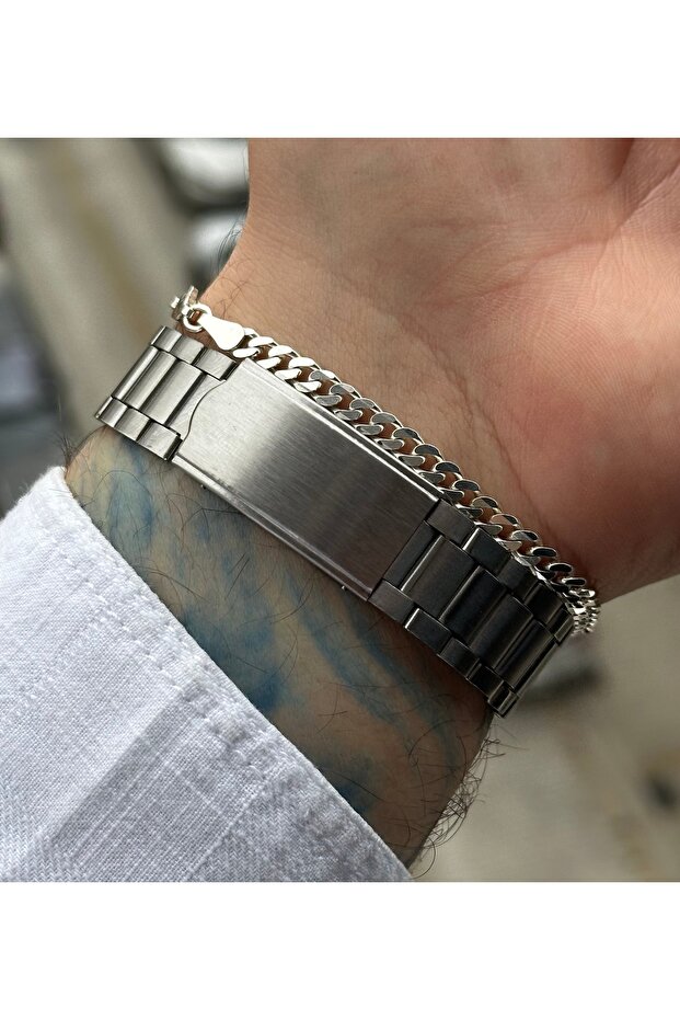 ÇELİK ERKEK KOL SAATİ - 6