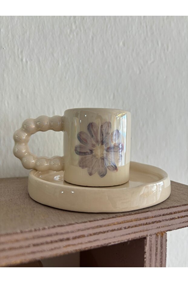 Sedefli kahve fincanı - 1