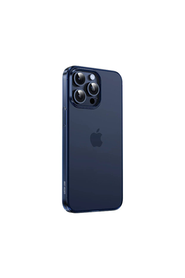 Delgado Pc Case For iPhone 15 Pro - Blue