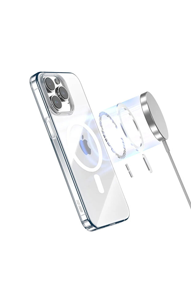 Magsafe Delgado Case For iPhone 15 Pro - Clear