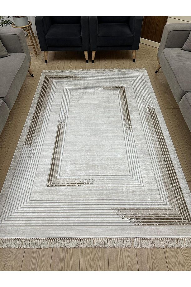 Yıkanabilir Kaymaz Taban Salon ve Oturma odası Halısı 4m² Dört Metrekare ve 6m² Altı Metrekare Ölçü - 2