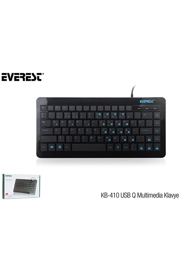 Klavye Q Mini Kablolu KB-410 - 5