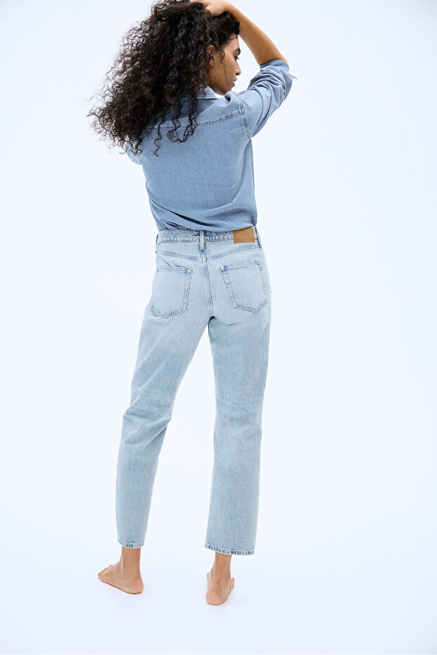 Straight Regular Ankle Jeans - 4