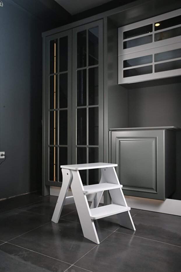 3 Basamaklı Katlanır Merdiven - 1