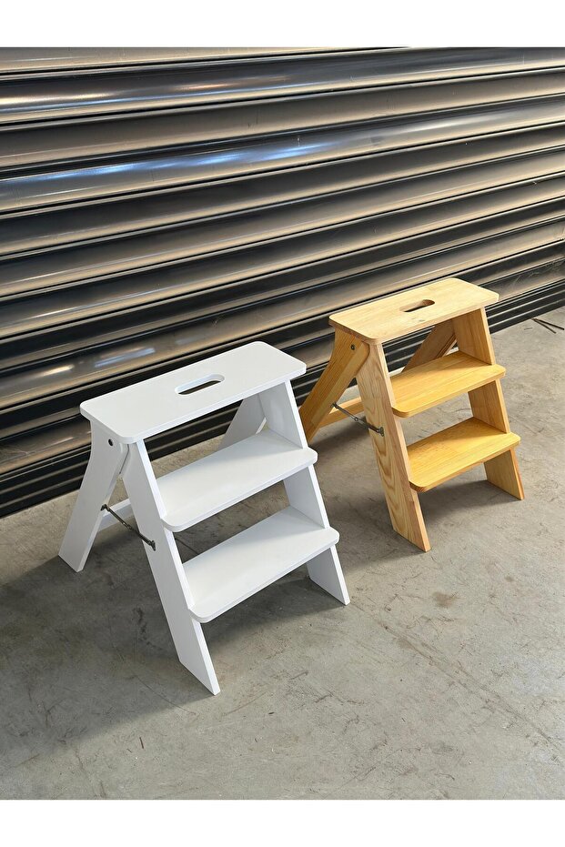 3 Basamaklı Katlanır Merdiven - 5