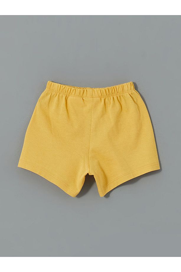 LCW baby Winnie the Pooh Baskılı Erkek Bebek Şortlu Pijama Takımı - 4