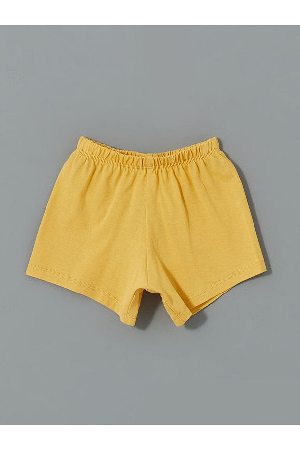 LCW baby Winnie the Pooh Baskılı Erkek Bebek Şortlu Pijama Takımı - 3
