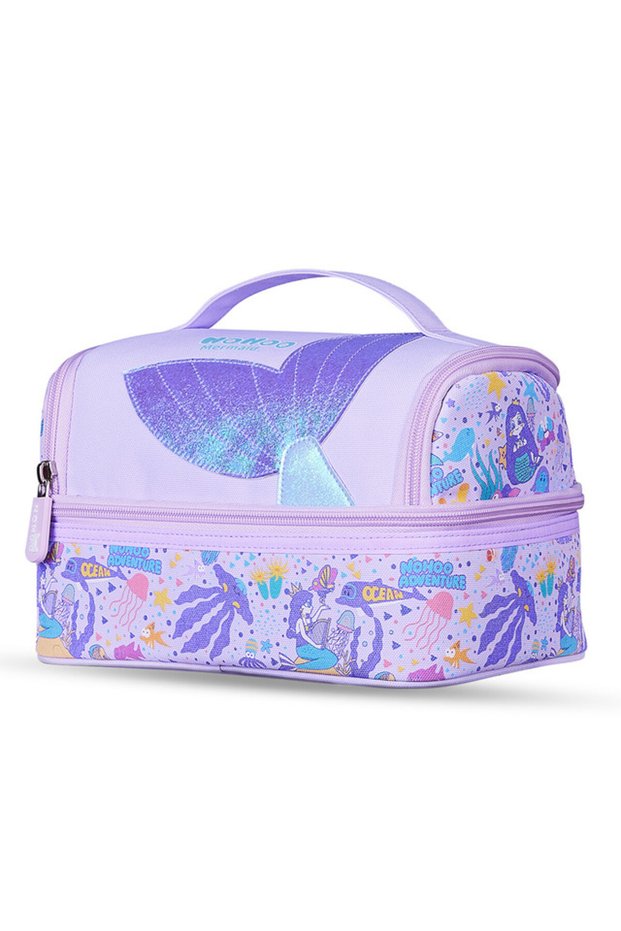 Nohoo Kids Insulated Lunch Bag Mermaid - Purple