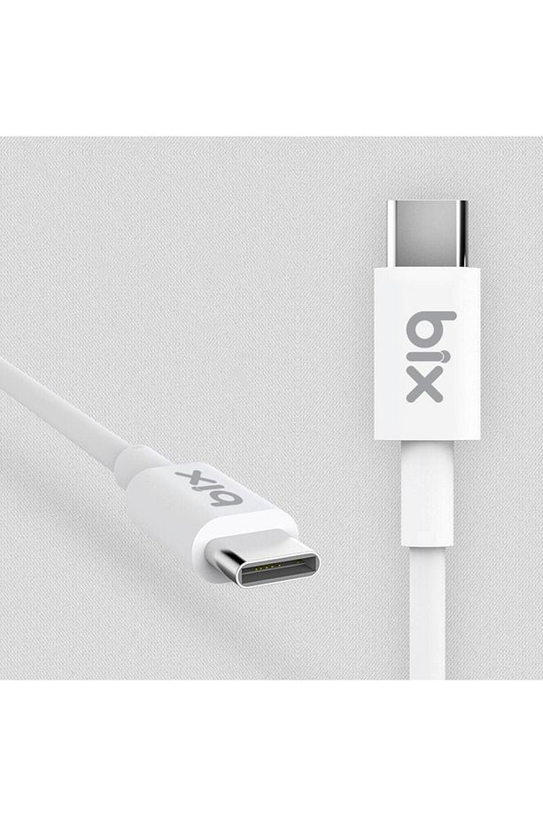 Bx-uc02c 60w Type-c To Type-c Hızlı Şarj Ve Data Kablosu 1 Metre Beyaz - 2
