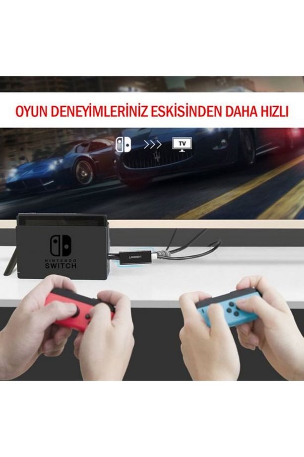 Usb 3.0 Pc Mac Konsol Tv Box Ethernet Adaptörü Beyaz - 7