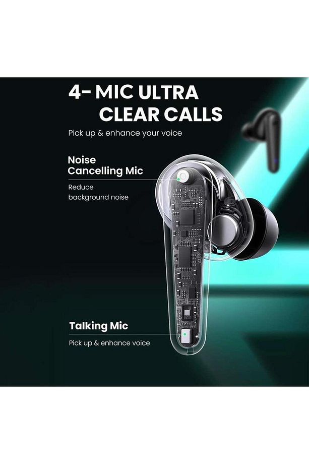Hi Tune T1 Bluetooth 5.0 Tws Kablosuz Kulakiçi Kulaklık Siyah - 3