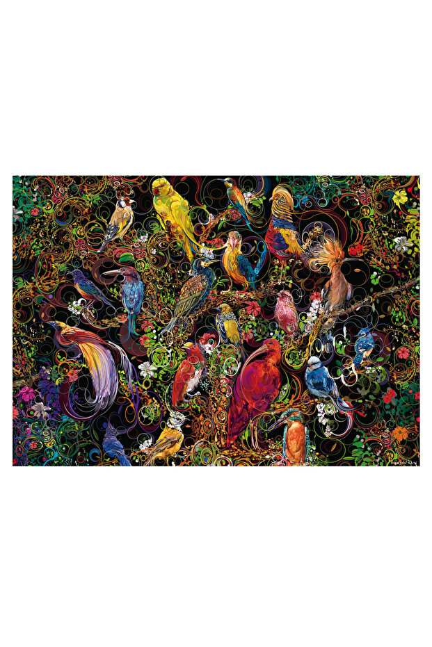 1000 Parça Puzzle Kuşlar Rpb168323 - 2