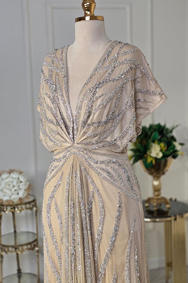 Bej İthal Abiye 1010 - 3