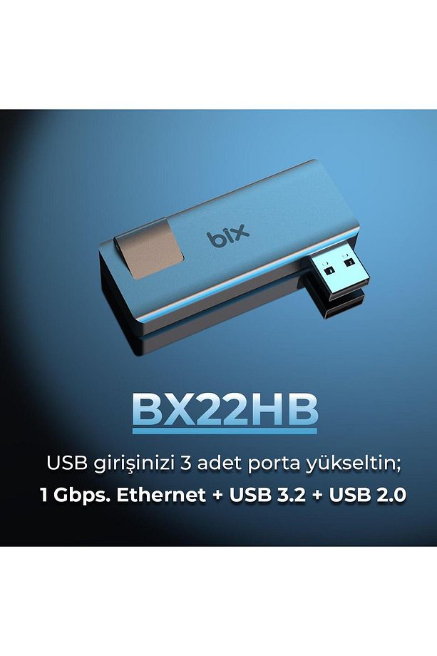 Bx22hb Usb To Usb 3.2 Usb 2.0 Rj45 Dönüştürücü Adaptör - 5
