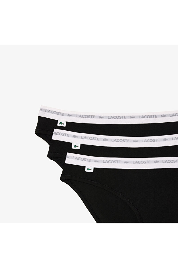 Kadın 3'lü Siyah Külot - 6