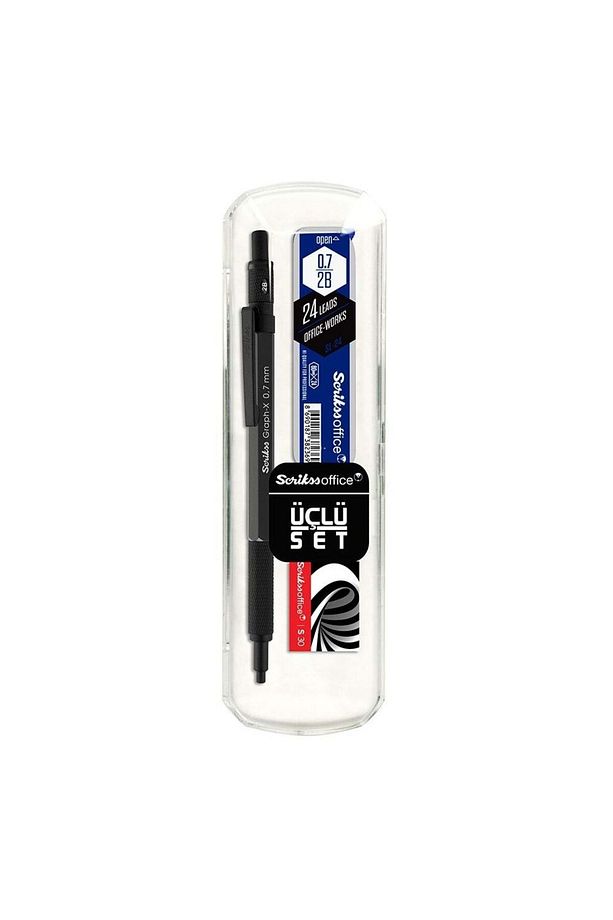 Graph-x Metal Versatil Kalem Set 0.7 Antrasit - 1