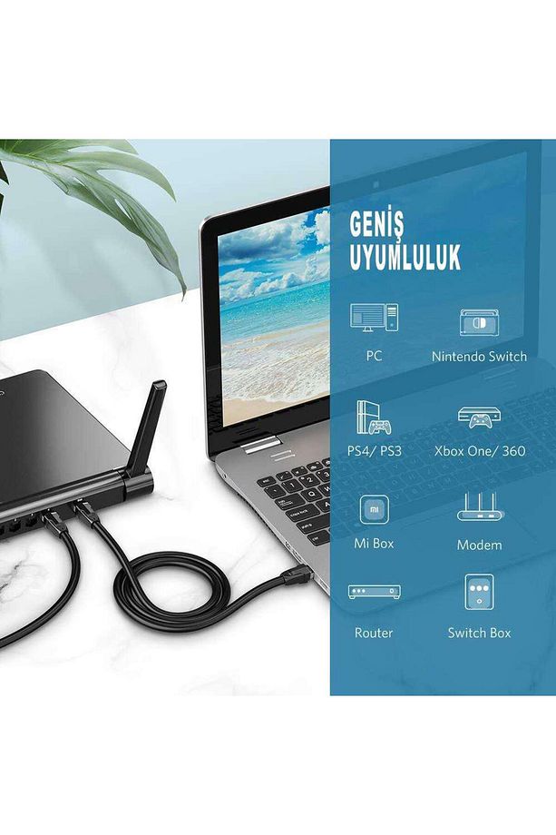 Cat8 25 Gigabit Ethernet Kablosu 5 Metre - 7