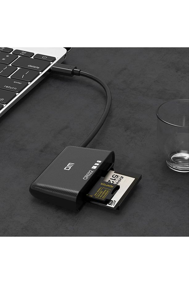 Cr022 Usb Type-c To Micro Sd Tf Sd Ve Cf Kart Okuyucu - 2